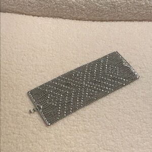 Silver Mesh cuff Bracelet